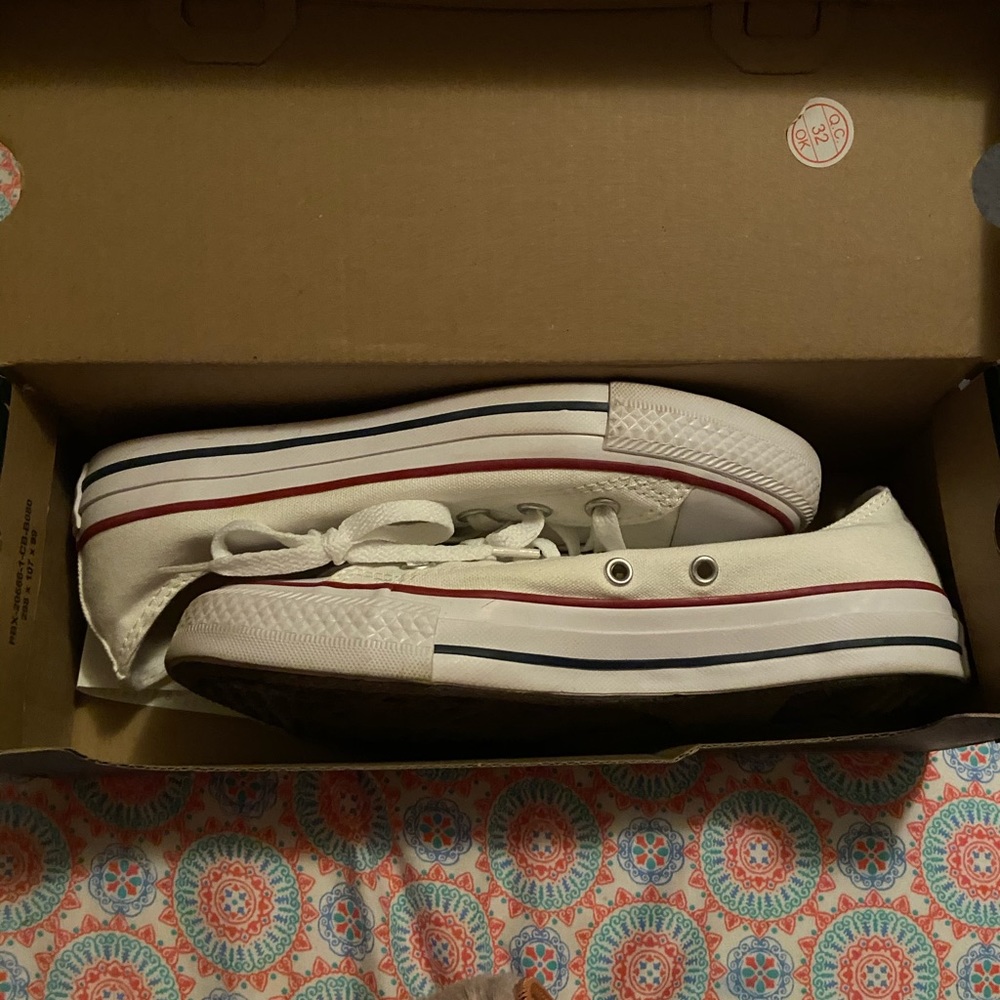 White Chuck Taylors